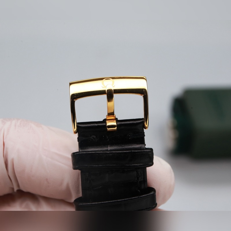 Omega De Ville Couple Replica Watch Original Sunburst Dial Quality Guaranteed-7