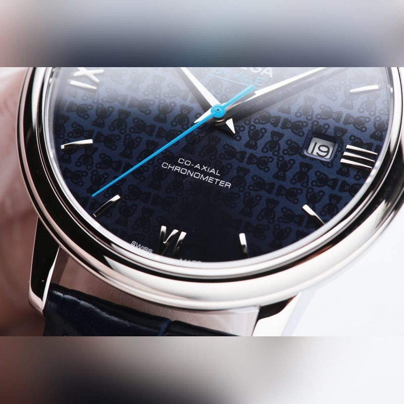 Omega De Ville Authentic Obis Bear Durable Double Arc Sapphire Crystal-2