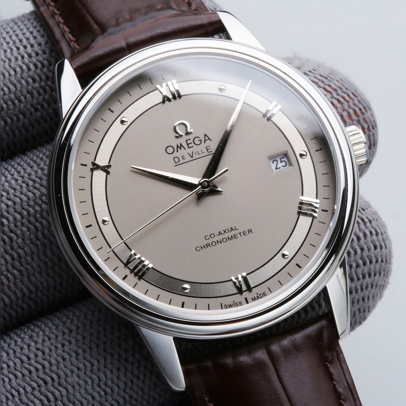 Omega De Ville Co-Axial 316L Stainless Steel Replica Watch-3