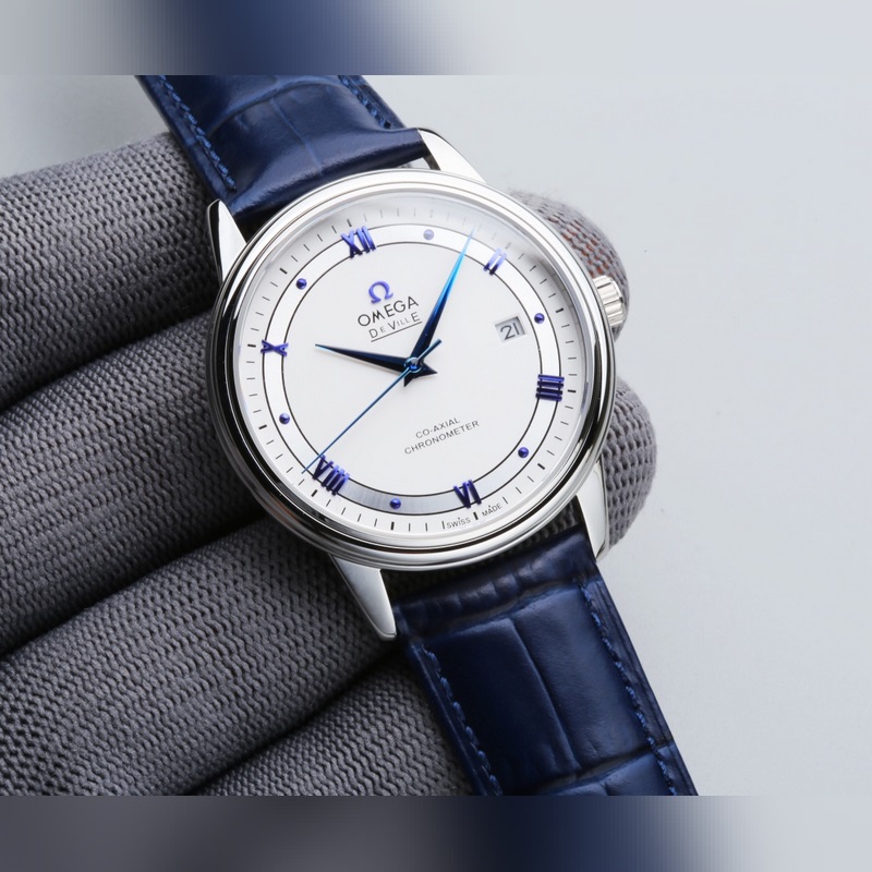 Omega De Ville Co-Axial 316L Stainless Steel Replica Watch-4
