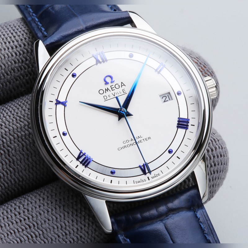 Omega De Ville Co-Axial 316L Stainless Steel Replica Watch-5