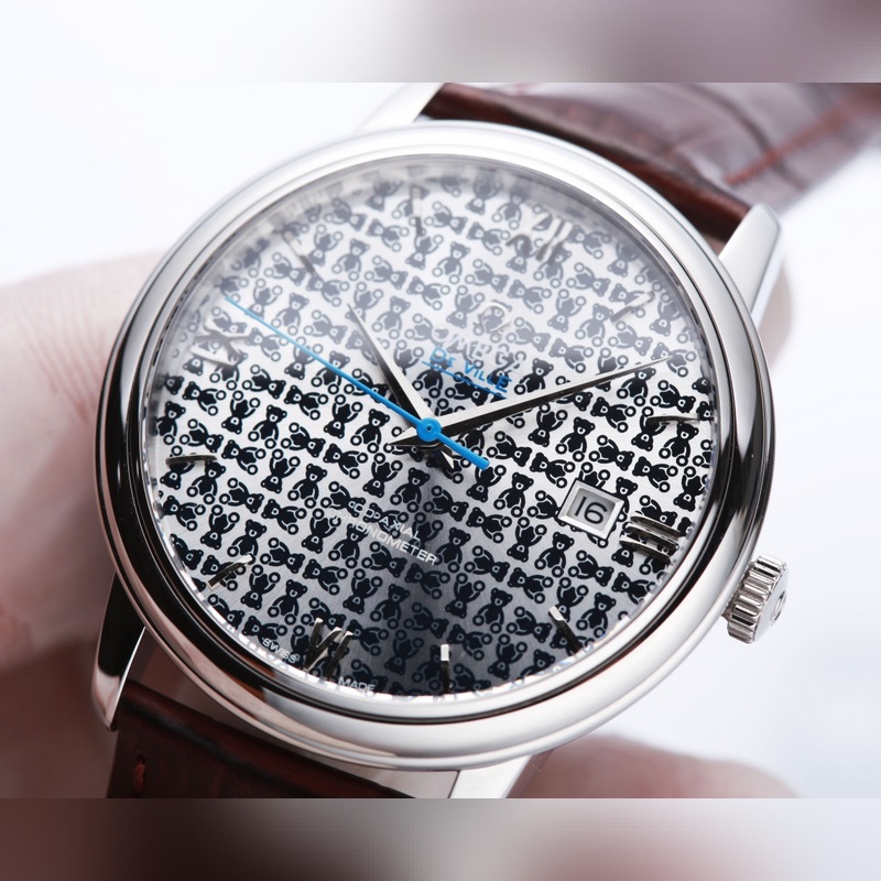 Omega De Ville Co-Axial Orbis Bear Scratch-Resistant Double-Curved Sapphire Glass-2