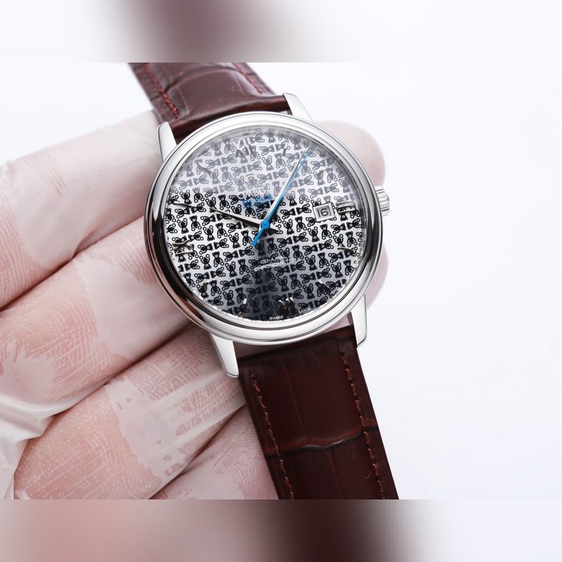 Omega De Ville Co-Axial Orbis Bear Scratch-Resistant Double-Curved Sapphire Glass-4