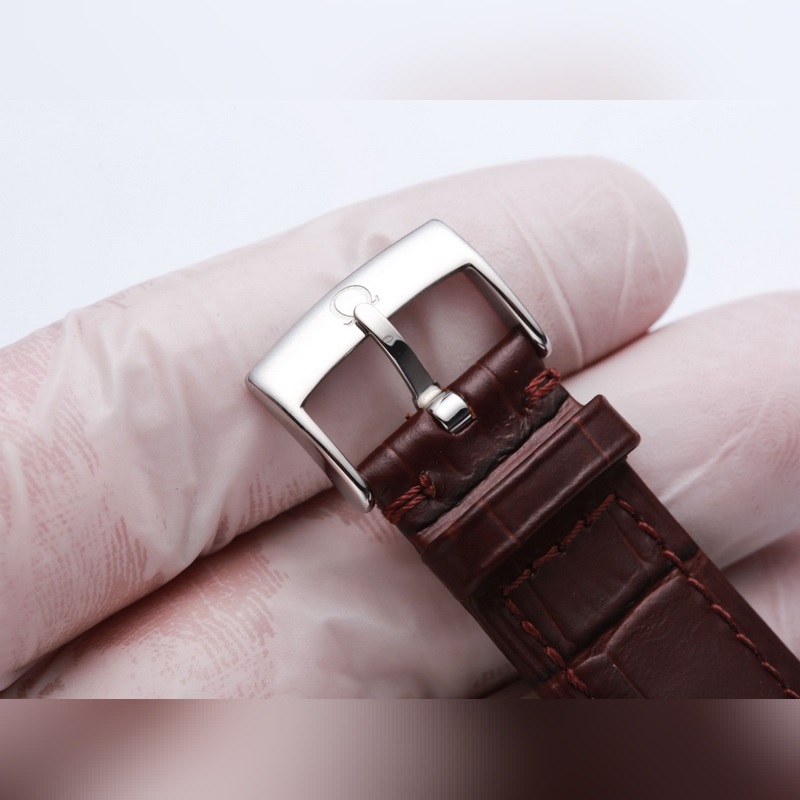 Omega De Ville Co-Axial Orbis Bear Scratch-Resistant Double-Curved Sapphire Glass-7