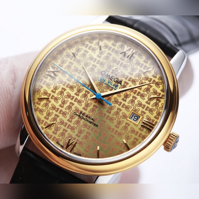 Omega Seamaster Planet Ocean V Factory Obis Bear Scratch-resistant Dual Curved Sapphire Glass-2