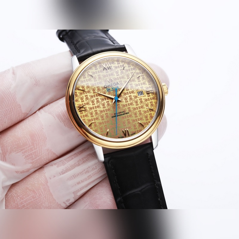 Omega Seamaster Planet Ocean V Factory Obis Bear Scratch-resistant Dual Curved Sapphire Glass-4