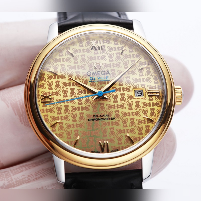 Omega Seamaster Planet Ocean V Factory Obis Bear Scratch-resistant Dual Curved Sapphire Glass-5