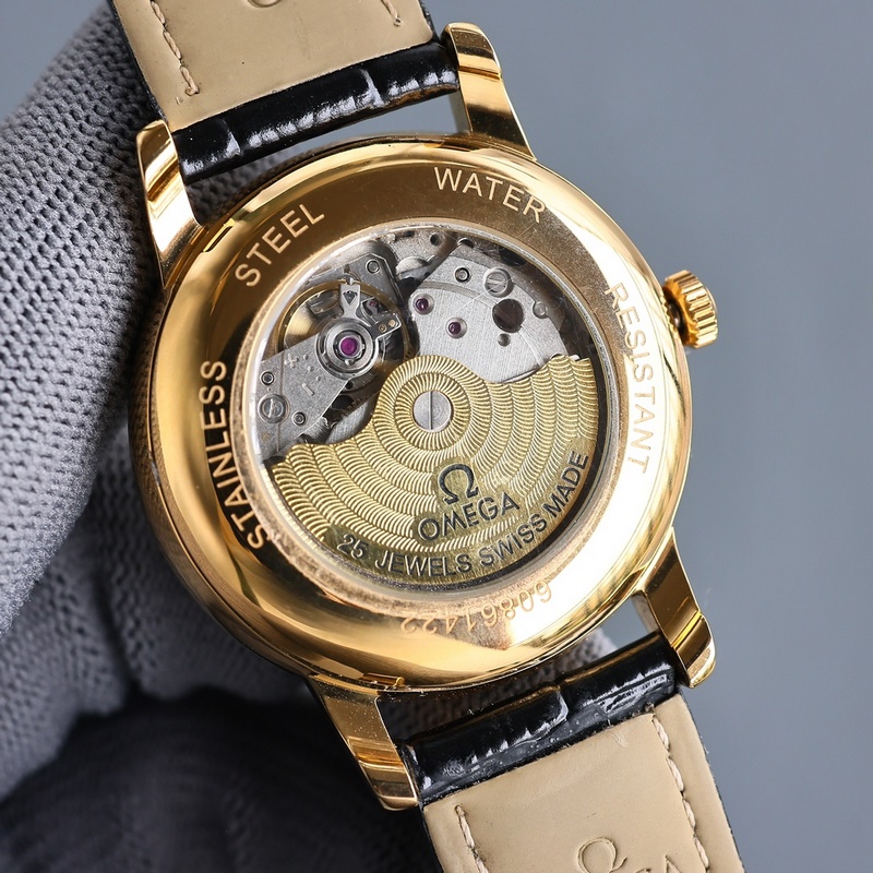 Omega Constellation Butterfly Series Luxury Design with High-Quality Rose Pattern-7