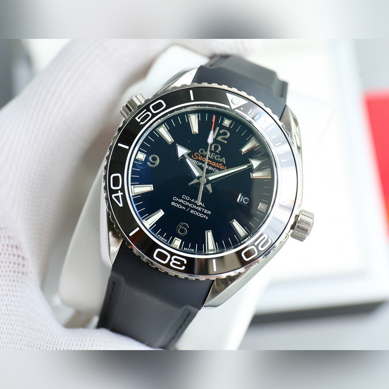 Omega Seamaster Planet Ocean 2024 Recommended Dive Replica Watch with Official Adjustment-2