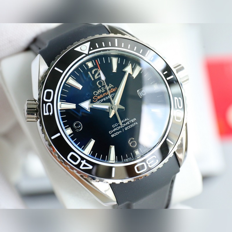 Omega Seamaster Planet Ocean 2024 Recommended Dive Replica Watch with Official Adjustment-4