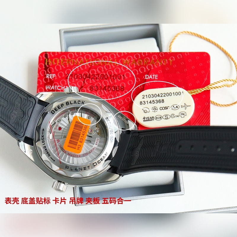 Omega Seamaster Planet Ocean 2024 Recommended Dive Replica Watch with Official Adjustment-6