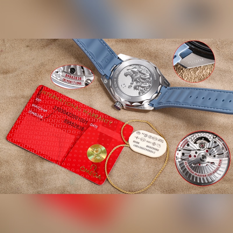 Omega Seamaster Worldtimer 220.92.43.22.99 MMA Black Dial Luxury Replica Watch-8