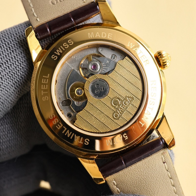 Omega Seamaster Ultra-Thin Automatic Men's Replica Watch Imported Original 90 6-Month Craftsmanship-8