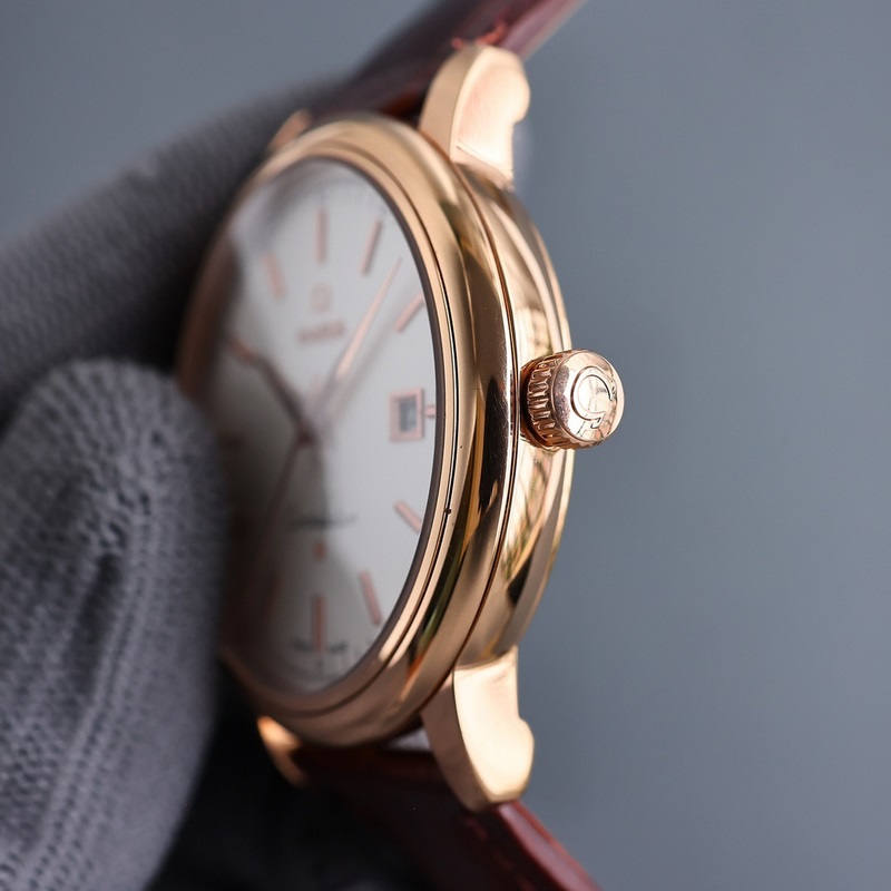 Omega De Ville Prestige Elegant Thin Replica Watch with Classic Charm-6