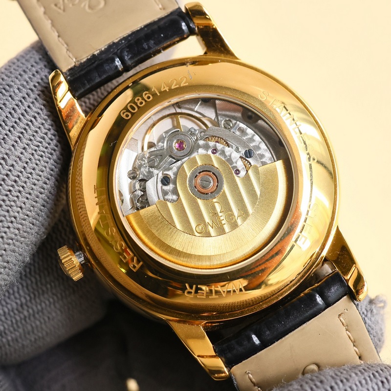 Omega De Ville Master Chronometer Moonphase Men's Luxury Replica Watch-6