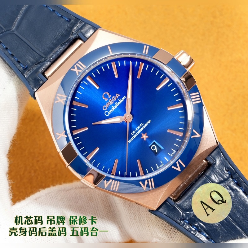 Omega Constellation 41MM Ceramic Bezel Replica Watch Fifth Generation Original-2