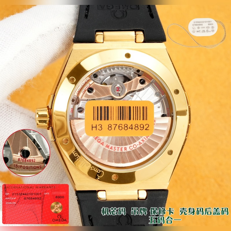 Omega Constellation 41MM Ceramic Bezel Replica Watch Fifth Generation Original-7