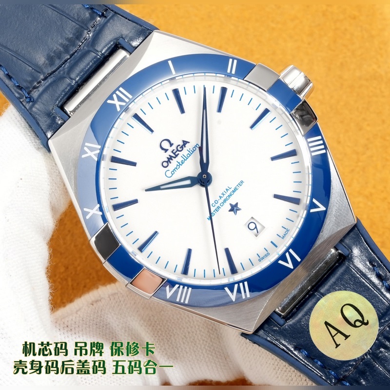 OMEGA Constellation 41MM Ceramic Bezel Fifth Generation Replica Watch-2