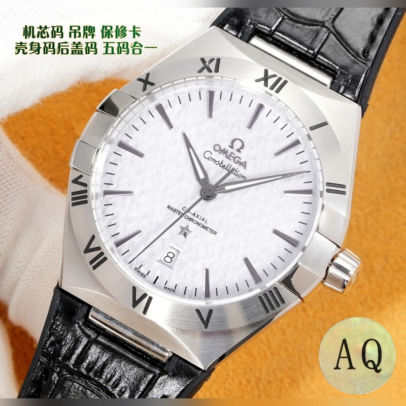 OMEGA Constellation 41MM Ceramic Bezel Fifth Generation Replica Watch-4