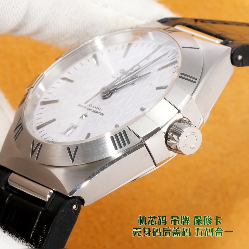 OMEGA Constellation 41MM Ceramic Bezel Fifth Generation Replica Watch-6