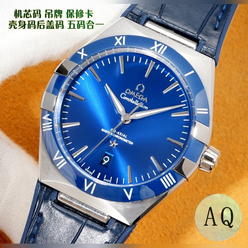 Omega Constellation 41MM Ceramic Bezel Fifth Generation Replica Watch-2