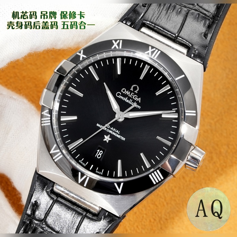 Omega Constellation 41MM Ceramic Bezel Fifth Generation Replica Watch-5