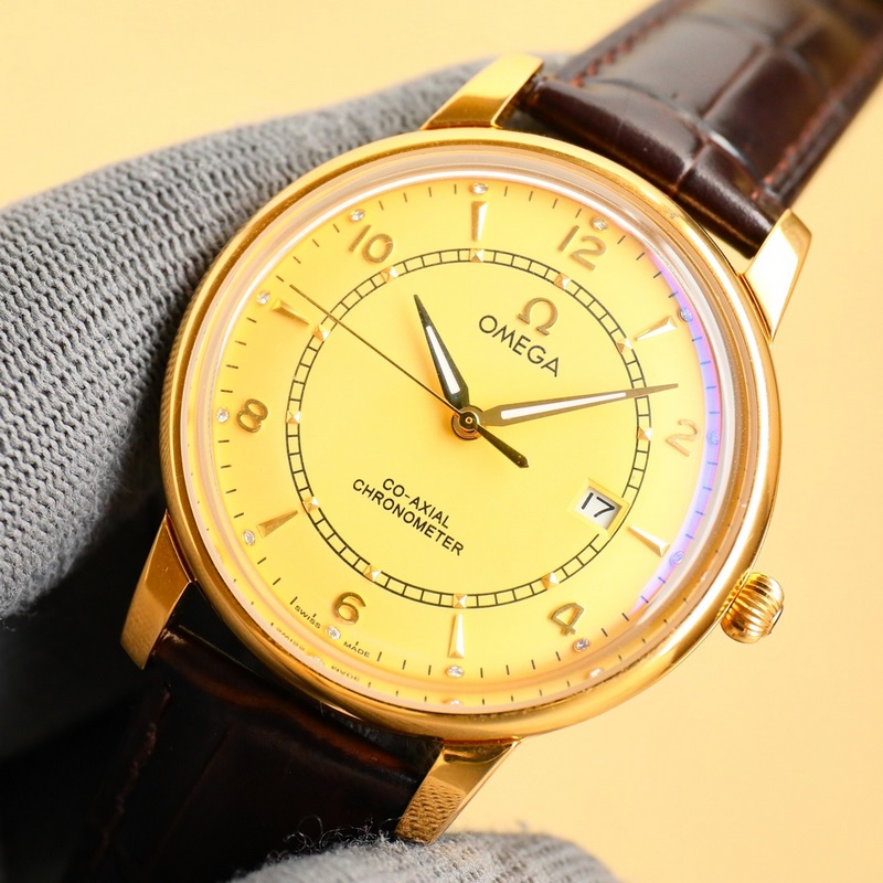 Omega Seamaster Series Ultra-thin Men's Automatic Replica Watch Import Original 90-Day Craftsmanship-2