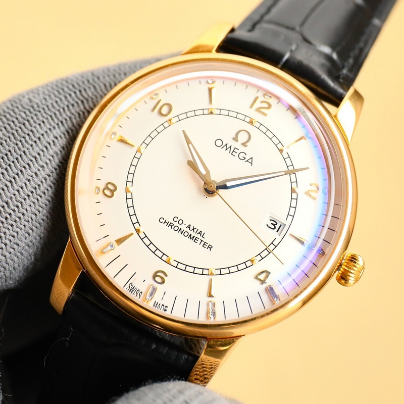 Omega Seamaster Series Ultra-thin Men's Automatic Replica Watch Import Original 90-Day Craftsmanship-4