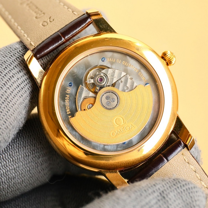 Omega Seamaster Series Ultra-thin Men's Automatic Replica Watch Import Original 90-Day Craftsmanship-8