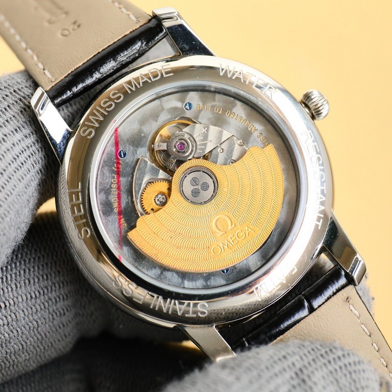 Omega Seamaster Series Ultra-Thin Men's Automatic Replica Watch 6-Month Craftsmanship Imported Quality-7