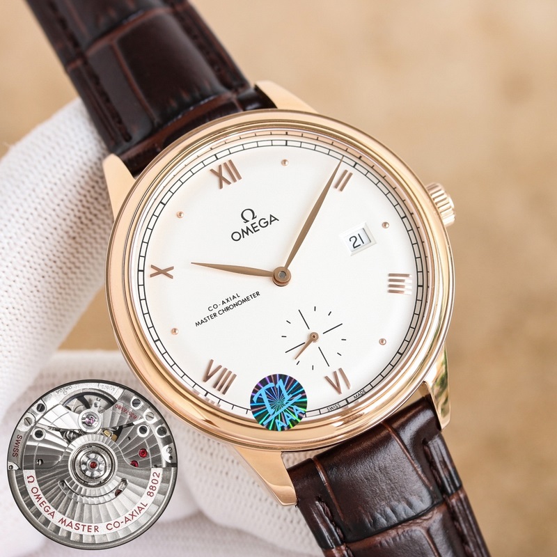 Omega De Ville Prestige Elegance Small Seconds Automatic Replica Watch-3