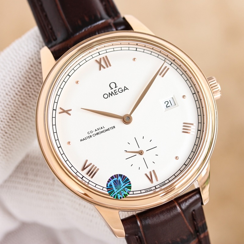 Omega De Ville Prestige Elegance Small Seconds Automatic Replica Watch-5