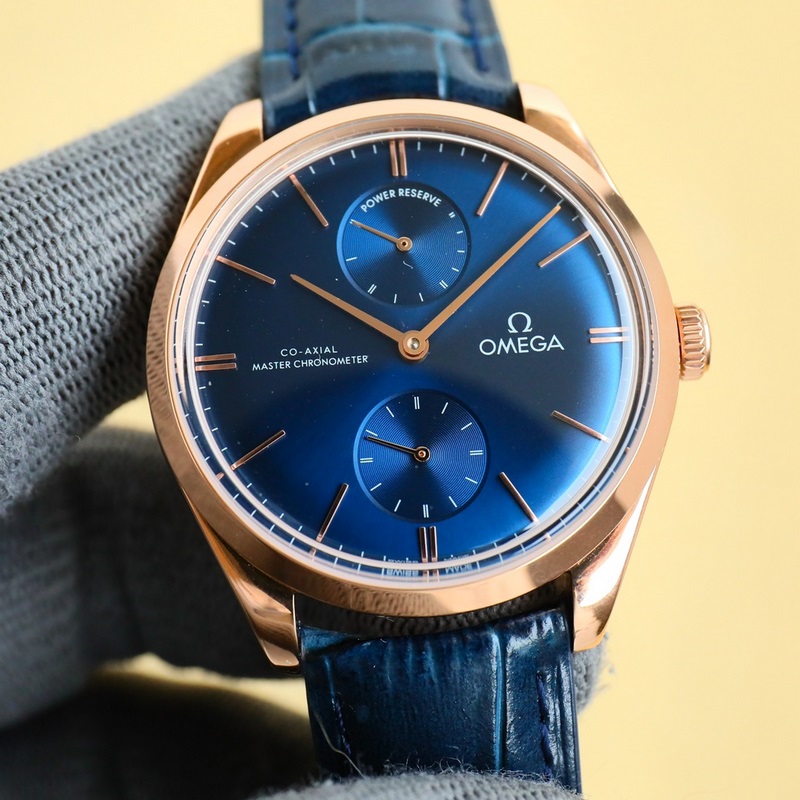 OMEGA De Ville Co-Axial Mechanical Replica Watch 100m Certified Chronometer-2