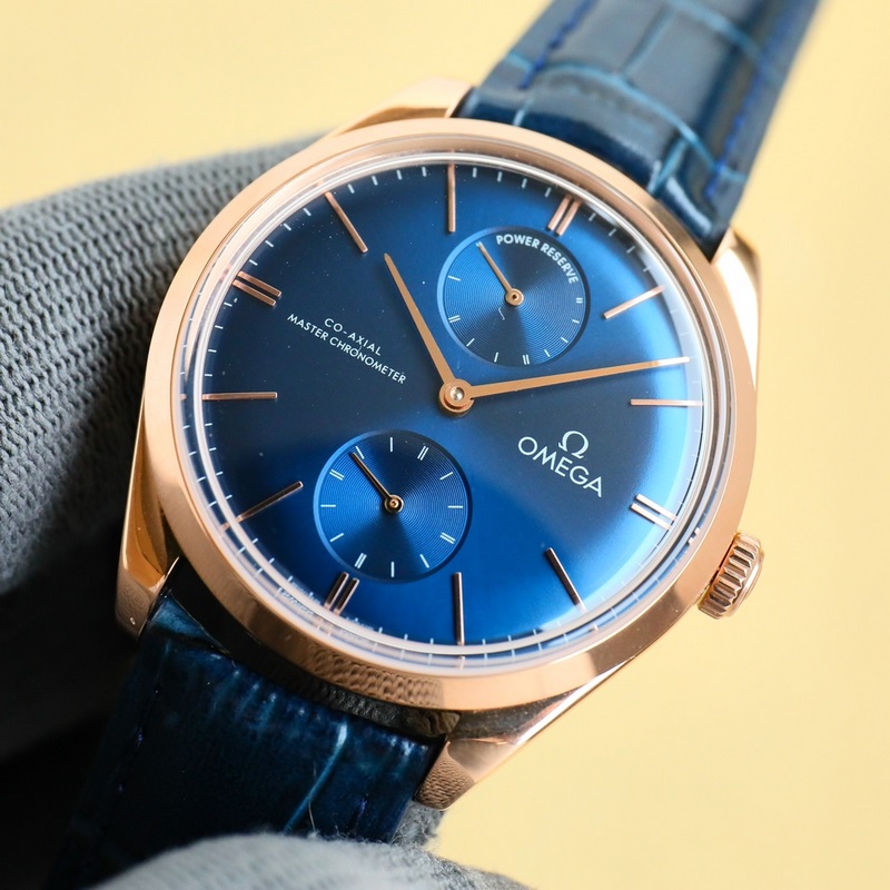 OMEGA De Ville Co-Axial Mechanical Replica Watch 100m Certified Chronometer-3