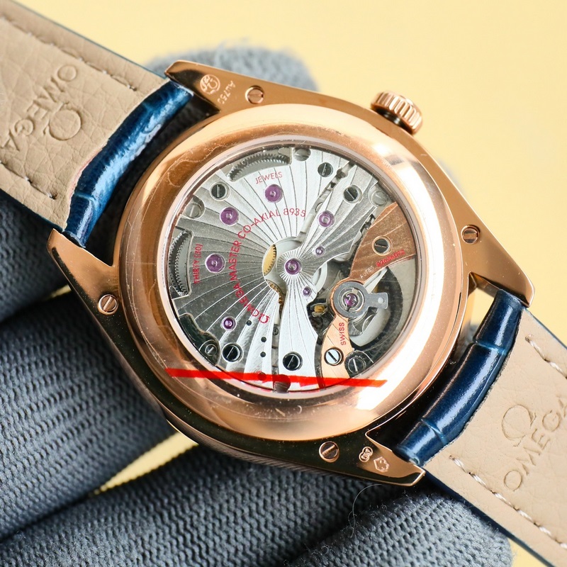 OMEGA De Ville Co-Axial Mechanical Replica Watch 100m Certified Chronometer-8