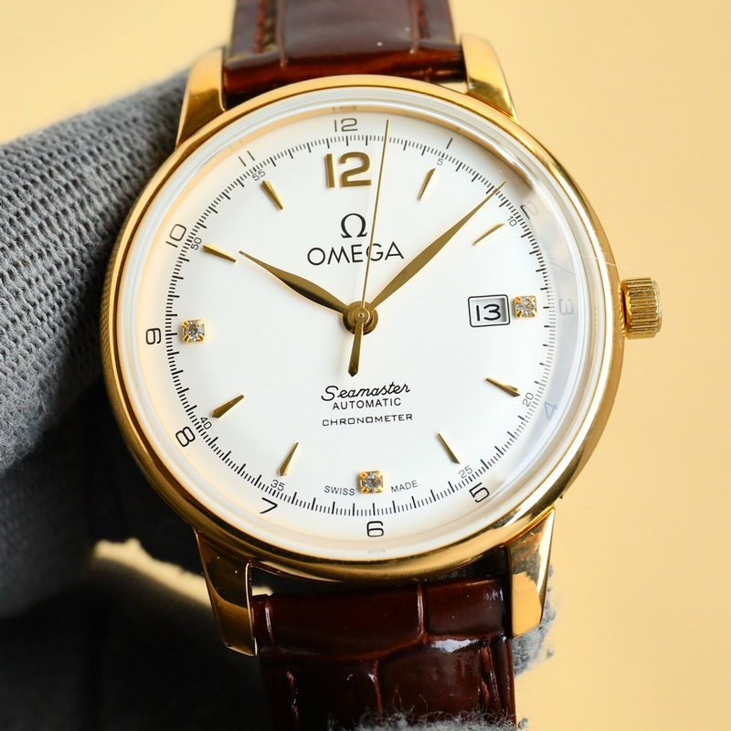 Omega Seamaster Series Ultra-Thin Men's Automatic Replica Watch 6-Month Craftsmanship Imported Original 90-3