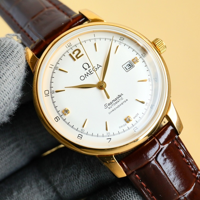 Omega Seamaster Series Ultra-Thin Men's Automatic Replica Watch 6-Month Craftsmanship Imported Original 90-4