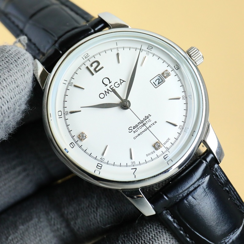 Omega Seamaster Ultra-Thin Men's Automatic Replica Watch Imported 6-Month Craftsmanship-4