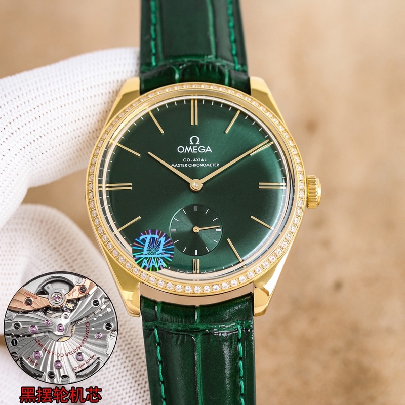 OMEGA De Ville TrEsor Manual Mechanical 40mm Master Chronometer Replica Watch-2
