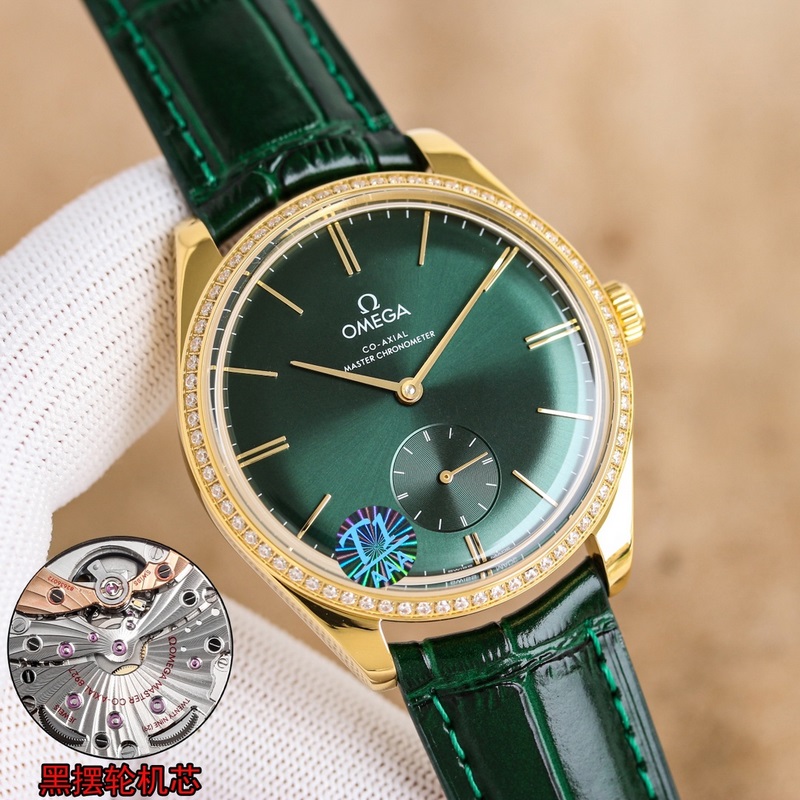 OMEGA De Ville TrEsor Manual Mechanical 40mm Master Chronometer Replica Watch-3