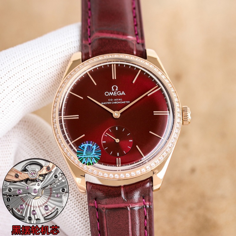 OMEGA De Ville TrEsor Manual Mechanical 40mm Master Chronometer Replica Watch-4