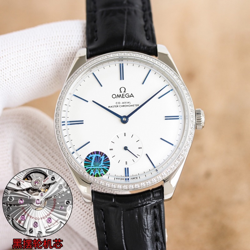 OMEGA Seamaster De Ville Manual Movement 40mm Master Chronometer Replica Watch-3