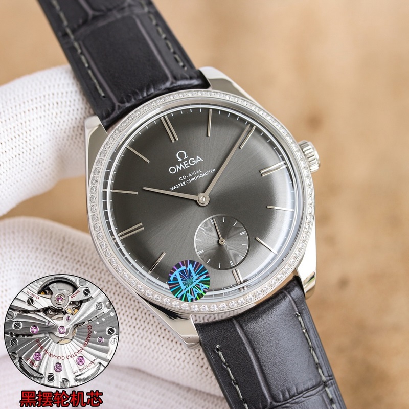 OMEGA Seamaster De Ville Manual Movement 40mm Master Chronometer Replica Watch-4