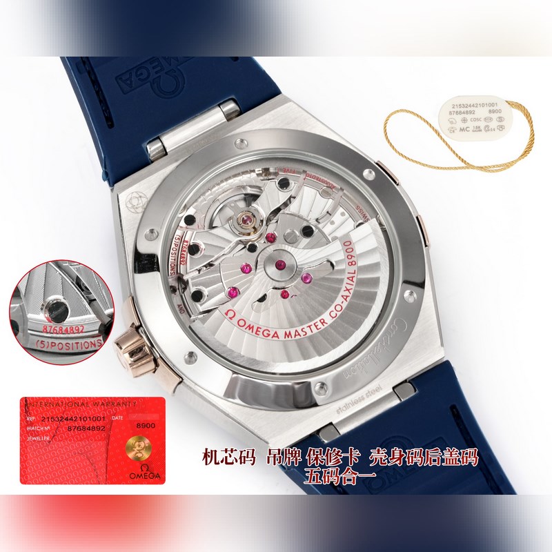 Omega Constellation 41mm X45 AQ Factory Quality Replica Watch-6