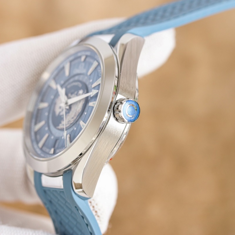 Omega Seamaster Worldtimer 220.92.43.22 50MM Black Ceramic Quality Timepiece-4