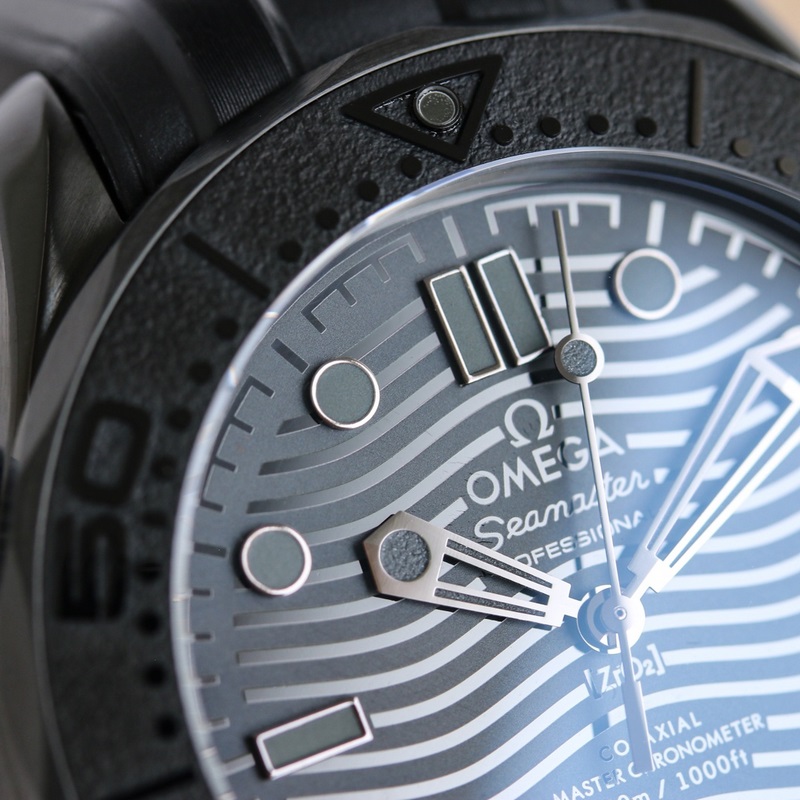 Omega Seamaster 300M Black Horse Majestic Dive Replica Watch-2