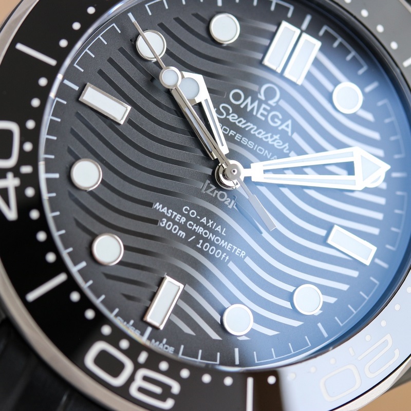 Omega Seamaster 300m Black Edition Elegant High-quality Dive Replica Watch-3