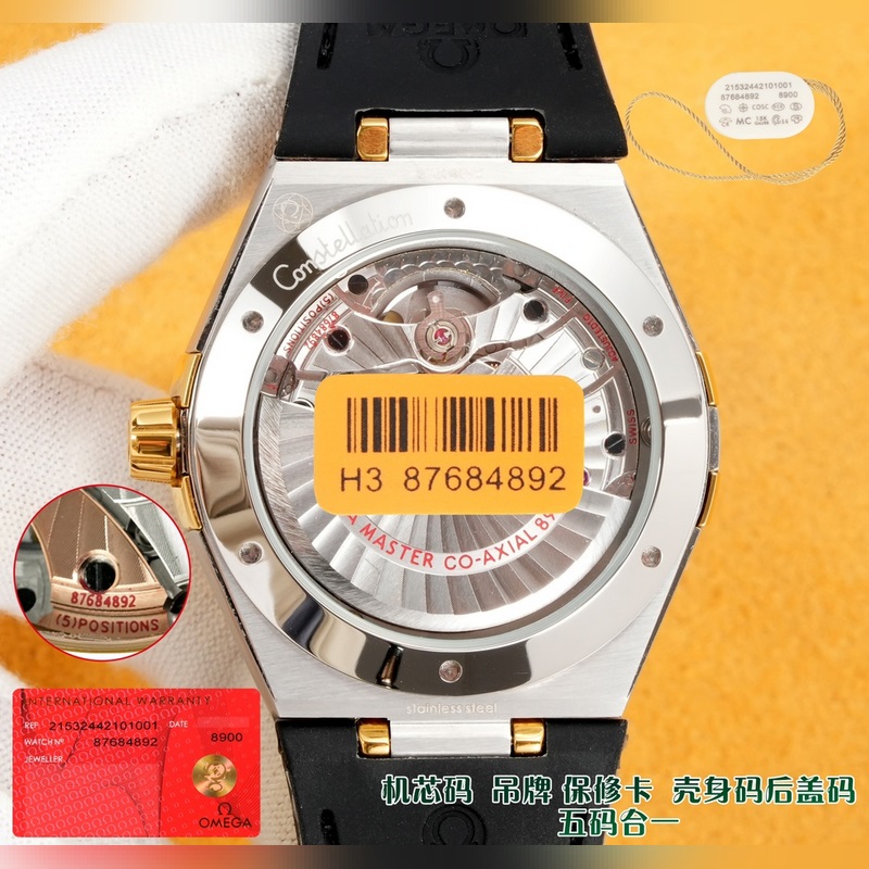 Omega Constellation 41MM Ceramic Bezel Fifth Generation Replica Watch-8