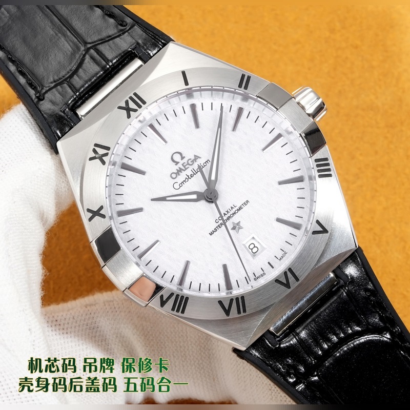 Omega Constellation 41MM Ceramic Bezel Replica Watch Fifth Generation-5