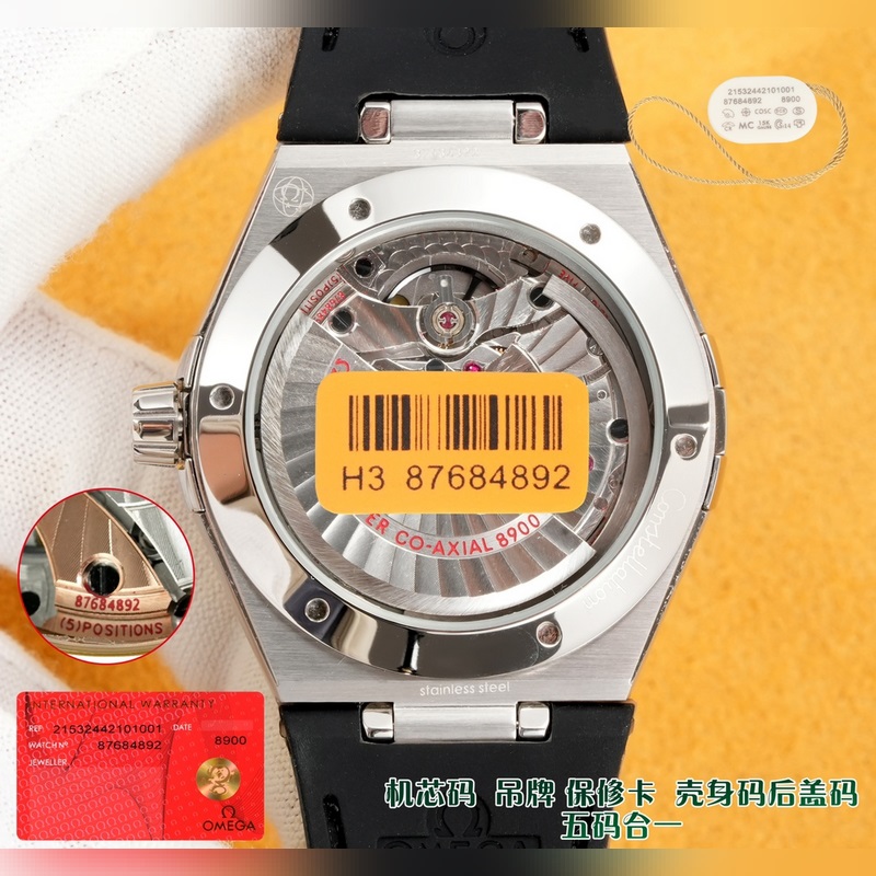 OMEGA Constellation Fifth Generation 41MM Ceramic Bezel Replica Watch-7